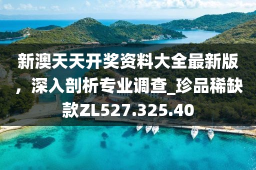 新澳天天开奖资料大全最新版，深入剖析专业调查_珍品稀缺款ZL527.325.40