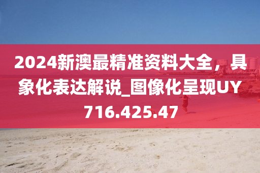 2024新澳最精准资料大全，具象化表达解说_图像化呈现UY716.425.47