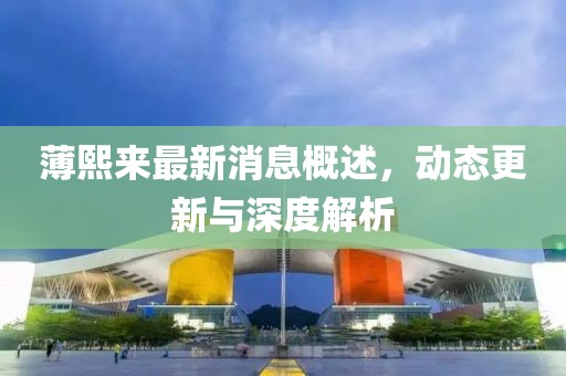 薄熙来最新消息概述，动态更新与深度解析