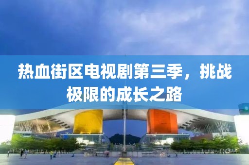 热血街区电视剧第三季，挑战极限的成长之路