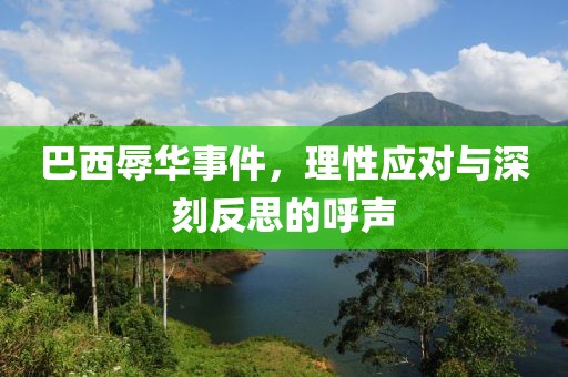 巴西辱华事件，理性应对与深刻反思的呼声