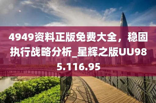4949资料正版免费大全，稳固执行战略分析_星辉之版UU985.116.95