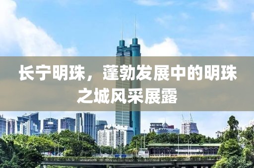 长宁明珠，蓬勃发展中的明珠之城风采展露