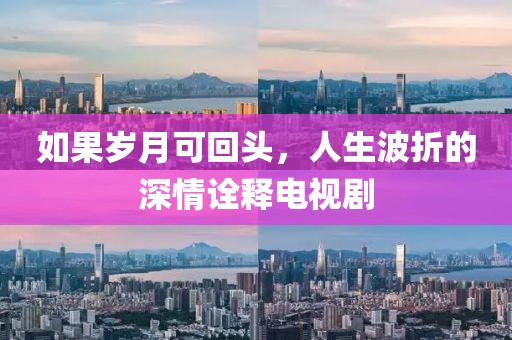 如果岁月可回头，人生波折的深情诠释电视剧