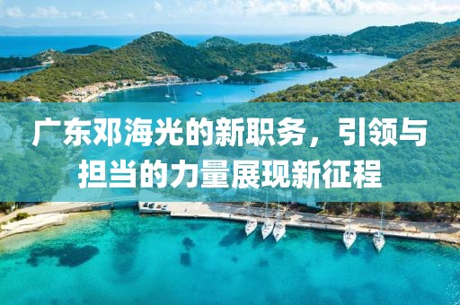 广东邓海光的新职务，引领与担当的力量展现新征程