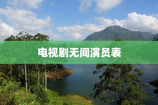 电视剧无间演员表