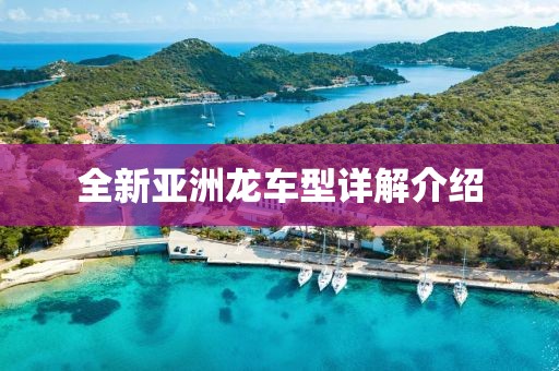 全新亚洲龙车型详解介绍