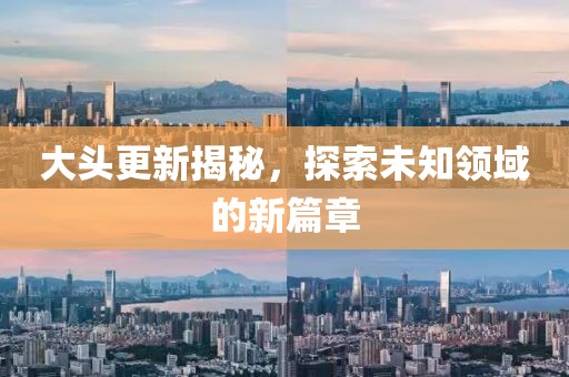 大头更新揭秘，探索未知领域的新篇章