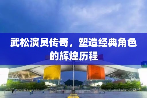武松演员传奇，塑造经典角色的辉煌历程