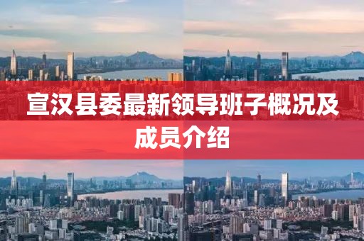 宣汉县委最新领导班子概况及成员介绍