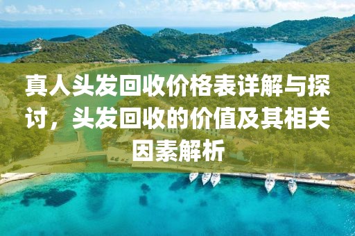 真人头发回收价格表详解与探讨，头发回收的价值及其相关因素解析