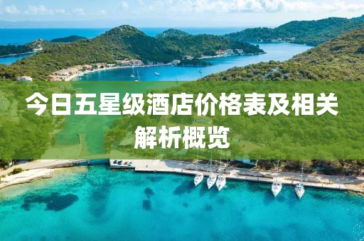 今日五星级酒店价格表及相关解析概览