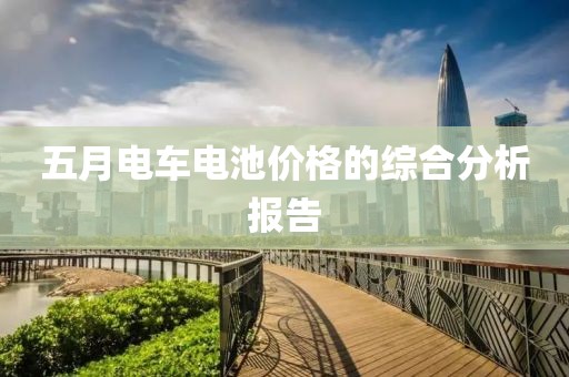 五月电车电池价格的综合分析报告