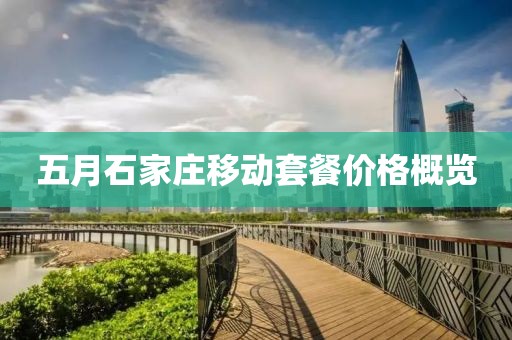 五月石家庄移动套餐价格概览