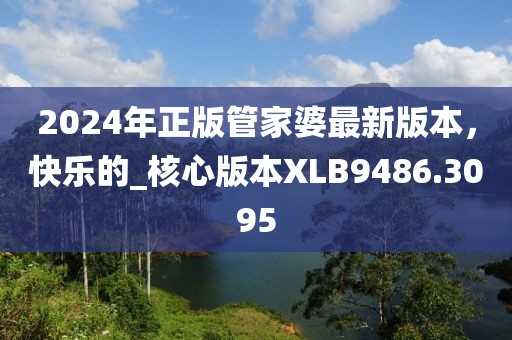 2024年正版管家婆最新版本，快乐的_核心版本XLB9486.3095