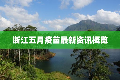 浙江五月疫苗最新资讯概览