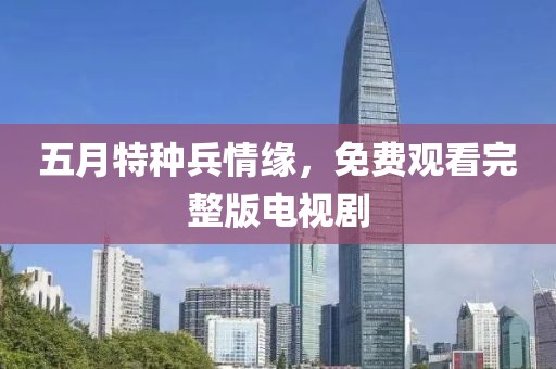 五月特种兵情缘，免费观看完整版电视剧