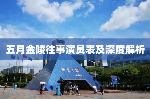 五月金陵往事演员表及深度解析