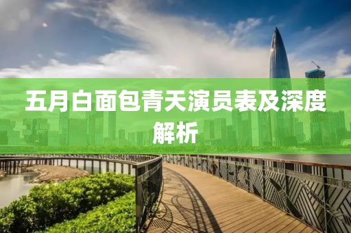 五月白面包青天演员表及深度解析