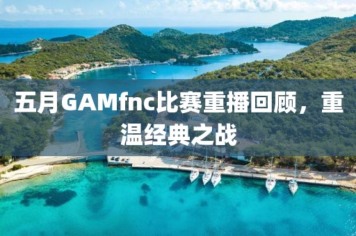 五月GAMfnc比赛重播回顾，重温经典之战