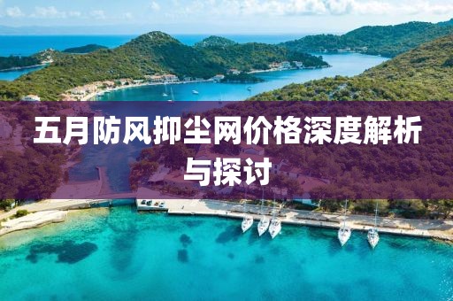 五月防风抑尘网价格深度解析与探讨