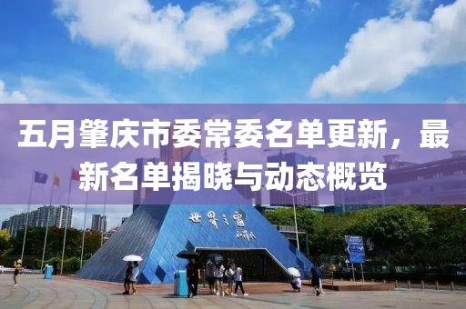 五月肇庆市委常委名单更新，最新名单揭晓与动态概览