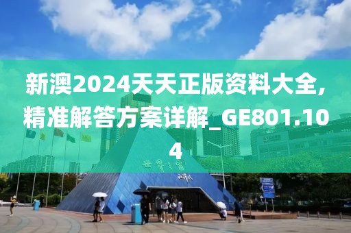 新澳2024天天正版资料大全,精准解答方案详解_GE801.104