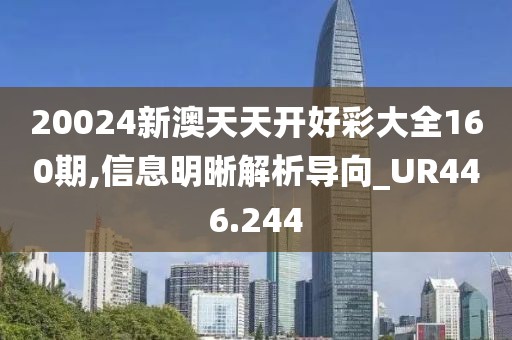 20024新澳天天开好彩大全160期,信息明晰解析导向_UR446.244