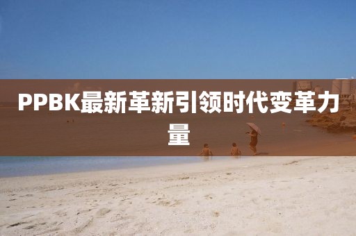 PPBK最新革新引领时代变革力量