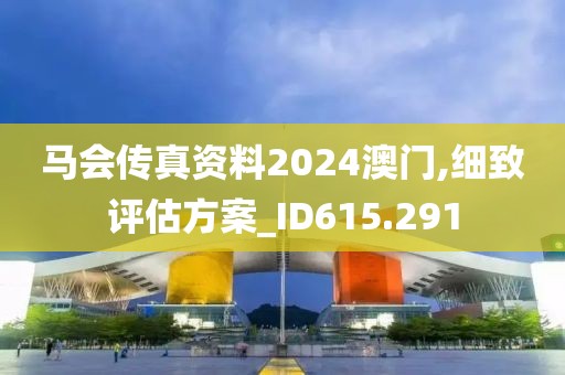 马会传真资料2024澳门,细致评估方案_ID615.291