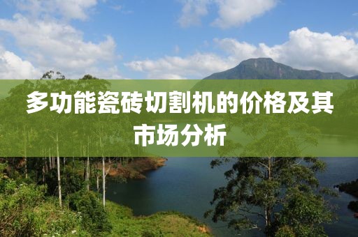 多功能瓷砖切割机的价格及其市场分析