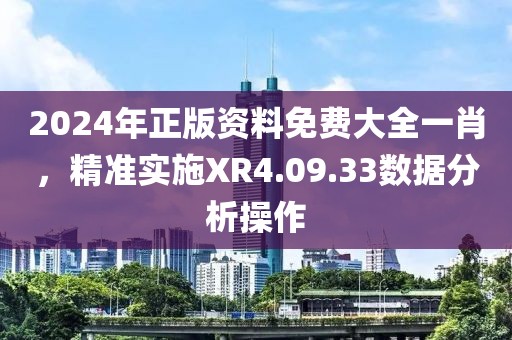 2024年正版资料免费大全一肖，精准实施XR4.09.33数据分析操作