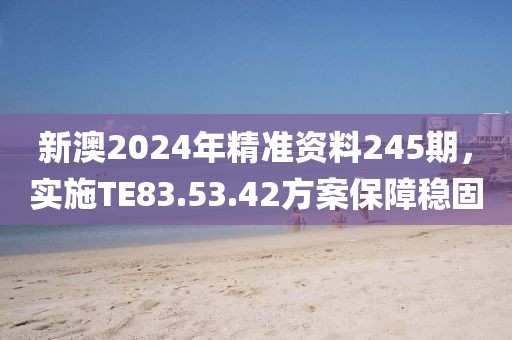 新澳2024年精准资料245期，实施TE83.53.42方案保障稳固